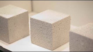 Lightweight foam concrete for lightweight floor screed roof insulation wall infill block production [upl. by Sloane]