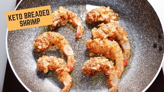 Keto Breaded Shrimp Pork Rinds Recipe shorts [upl. by Clinton]