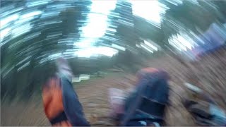 HILLCLIMB  CRASH  MINIROCKET HURRICANE 150 [upl. by Chet]