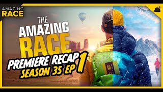 Amazing Race 35  Premiere Recap [upl. by Htabazile]