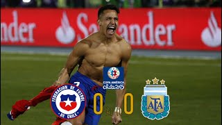 Chile vs Argentina  Copa America Chile 2015  Final [upl. by Hgielar]