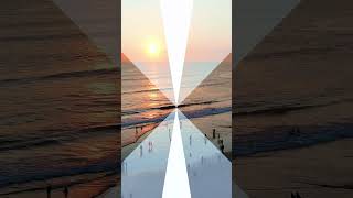 Petitenget sunset beach shortsviral shortvideos dji [upl. by Nilyahs]