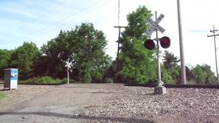 Abbott Road Railroad Crossing [upl. by Arataj165]