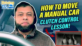 Move Off Clutch Control  How To Move A Manual CarDriving Lesson [upl. by Sidell]