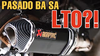 SOUND TEST AKRAPOVIĆ PIPE  YAMAHA NMAX 155  AKRAPOVIĆ FULL EXHAUST PIPE [upl. by Primrosa153]