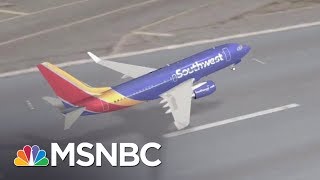 From Takeoff To Emergency Landing A Timeline Of Southwest Flight 1380  Velshi amp Ruhle  MSNBC [upl. by Assillam]