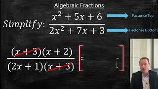 Algebraic Fractions In National 5 Maths 2023 Exams [upl. by Chiquia]