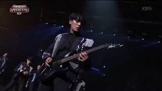 KBS GAYO DAECHUKJE 2017 SEVENTEEN MINGYU PLAYING GUITAR [upl. by Kilian]