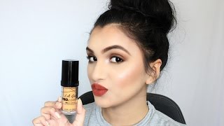 First Impressions on LA Girl Pro Coverage HD Foundation  Review amp Wear Test  BeautiCo [upl. by Brockie334]