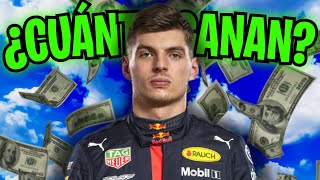 Cuanto GANA un PILOTO de F1 💸🏎️  Max Verstappen Fernando Alonso Lewis Hamilton [upl. by Eicam661]