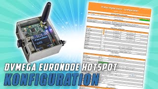 DVMEGA Euronode 🌍 Konfiguration PiStar MMDVM Hotspot 02 [upl. by Daughtry]