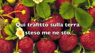 Karaoke TAPPETO DI FRAGOLE by Modà [upl. by Gnoz]