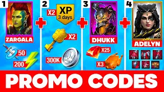 10 EPICS  LEGENDARY🔥Raid Shadow Legends Promo Codes🔥FREE FOR ALL [upl. by Adikram]