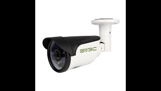 SV3C Outdoor Security Camera NVR Review [upl. by Czarra]