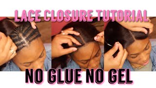 PROTECTIVE Tips and Tricks  No Leave Out  Lace Closure Sew in  NO glue  Start to Finish [upl. by Astrahan]