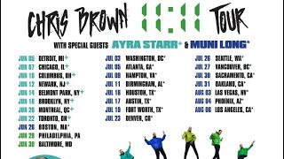 Chris Brown 1111 tour Ticket Purchase Experience [upl. by Leith]