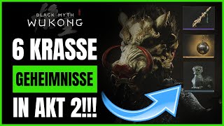 GEHEIME GEBIETE in Akt 2 mit MEGA BOSSEN amp GEILEM LOOT Black Myth Wukong Quest Akt 2 [upl. by Onofredo]