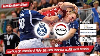 VfL LübeckSchwartau gg ASV HammWestfalen [upl. by Arundell]