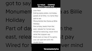 Czar Refaeli CZARFACE Verse 2 Inspectah Deck hiphop rap music lyrics Verse [upl. by Wamsley434]