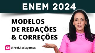 RETA FINAL ENEM 2024  REDAÇÃO MODELO E CORREÇÃO DE REDAÇÃO [upl. by Akemhs181]