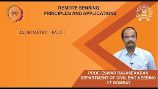 Lecture 7 Radiometry – Part 1 [upl. by Nanek]