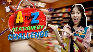 Insane A to Z Stationery Challenge I Bought So Much Stationery Paris Lifestyle [upl. by Natsyrk]