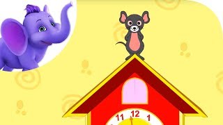 Hickory Dickory Dock  Nursery Rhyme [upl. by Jaban]