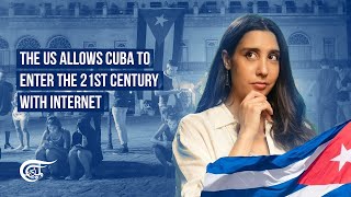 The US allows Cuba to enter the 21st century with internet [upl. by Callista206]