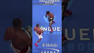 Frank Sanchez sends Efe Ajagba to the canvas 👀 🥊 shorts [upl. by Eustasius]