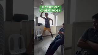 21 YEARS OLD COMBAT SHOES funny [upl. by Litman]