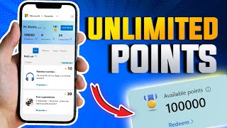 Microsoft Rewards Free Points ✔️ Get Free 100K Points Daily with THIS Easy [upl. by Asylem]