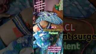 ACL ligament surgery patient [upl. by Johnsson]