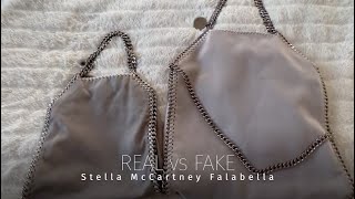 Authentic vs Fake Stella McCartney Falabella bag [upl. by Elades727]