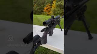 Suppressed Remington 700A1 Hunter wWOOX Furiosa Grey Chasis 308 remington 700 woox eotech [upl. by Dove117]