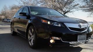 2012 Acura TL Test Drive amp Review [upl. by Rehpotsyrk]