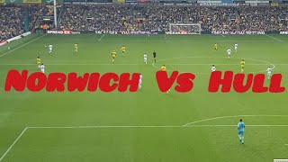 CANARIES THUMP THE TIGERS Norwich City vs Hull City matchday vlog [upl. by Watts]