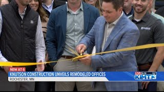 Knutson Construction unveils remodeled offices [upl. by Leach]