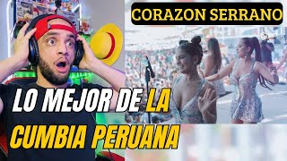 REACCION A❌Corazón Serrano❌ Hasta la raíz Tomando cerveza Mix Morena Ven a mi Aniversario 27 Piura [upl. by Atsocal]