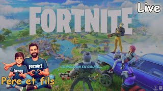 Fortnite Père et fils  Découverte de la nouvelle saison Remix [upl. by Celene]