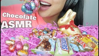 ASMR EASTER CHOCOLATE EATING SOUNDS  SASASMR [upl. by Brew]