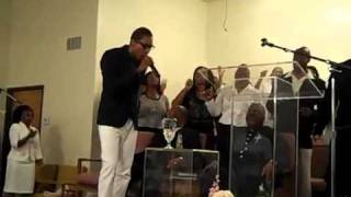 Deitrick Haddon Performing quotHes Ablequot at New Antioch COGIC [upl. by Mittel199]