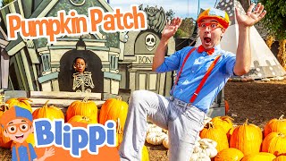 Blippi and Meekah’s Spooky Pumpkin Patch Playdate Halloween Episodes for Kids [upl. by Jensen]