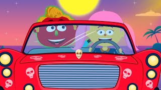 Sing Along Kids Songs  Road Trip Song for Kids by TeeHeeTown on HooplaKidz [upl. by Godding]