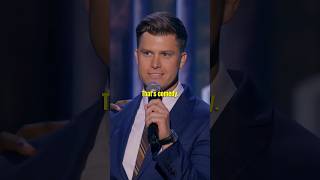 quotAnd Im here to celebrate Mark Twainquot 😱🤣 COLIN JOST shorts [upl. by Nwahsav]