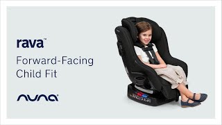 Nuna RAVA I Car Seat I Forward Facing Child Fit [upl. by Edecrem]