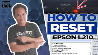 HOW TO RESET EPSON 210 amp MORE  PRINTER BLINKING ERROR UPDATED [upl. by Tyre892]