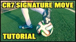 Learn AMAZING Skills 5 Cristiano Ronaldo Signature Move  CR7 Skill Tutorial  by 10BRA [upl. by Adnarem321]