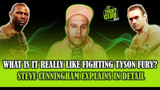 Steve Cunningham On Fighting Tyson Fury amp The Usyk Fight [upl. by Egide]