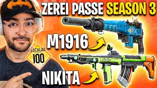 Novas Armas NIKITA AVT e M1916 do Passe de Batalha da SEASON 4 no COD Warzone e Vanguard [upl. by Willy]