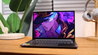 【轻电科技】 Windows轻薄本新标杆，联想 YOGA 14s锐龙独显版体验  Lenovo YOGA 14s Review [upl. by Airbas]